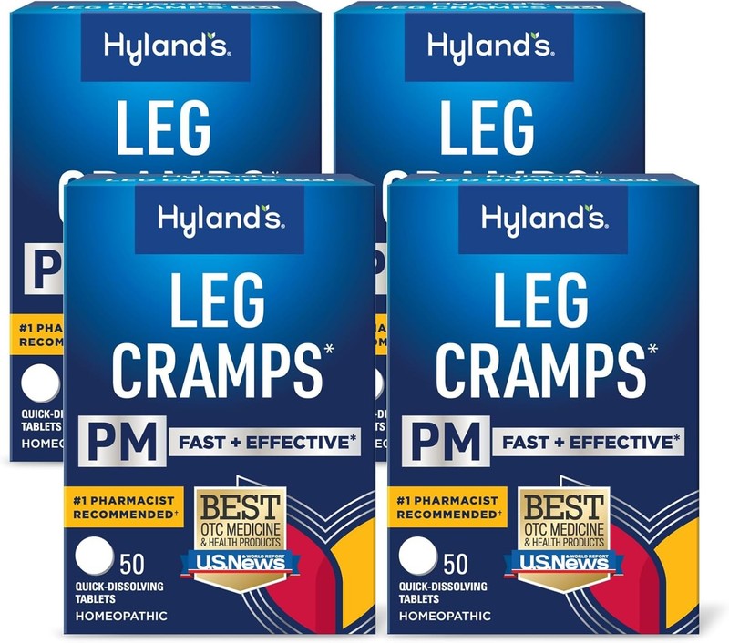 Hyland’s Leg Cramps PM, Relief of Nighttime Leg, Calf, and Foot Cramps, White