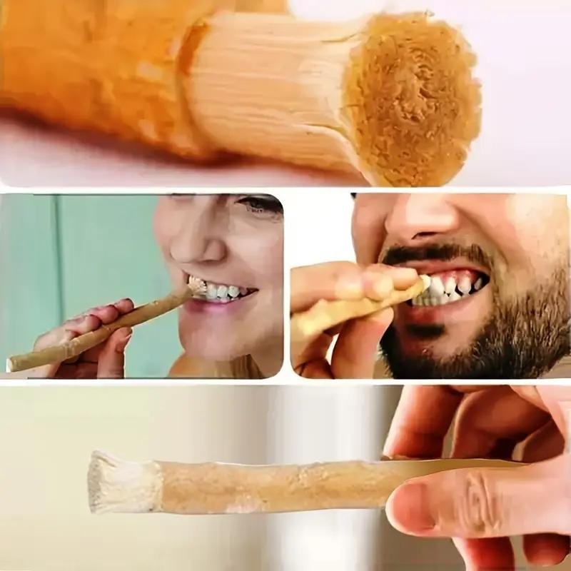 Sewak Natural Miswak Toothbrush – Vacuum Sealed Natural Flavor Traditional Peelu