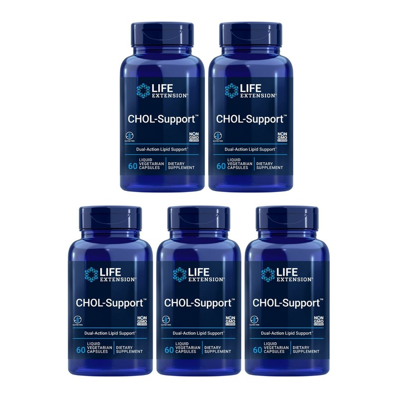 Life Extension CHOL-Support Cholesterol Management Support Supplement 60 Capsule