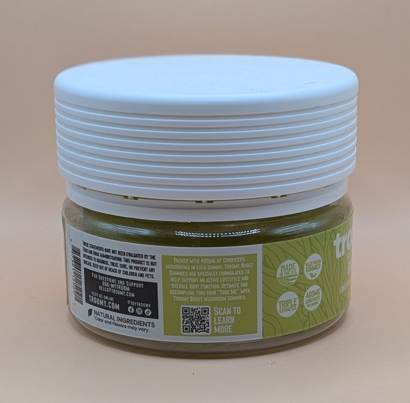 troomy Nootropics Boost Mushroom Gummies - Lemon Lime - 30 Count 🍄 gallery