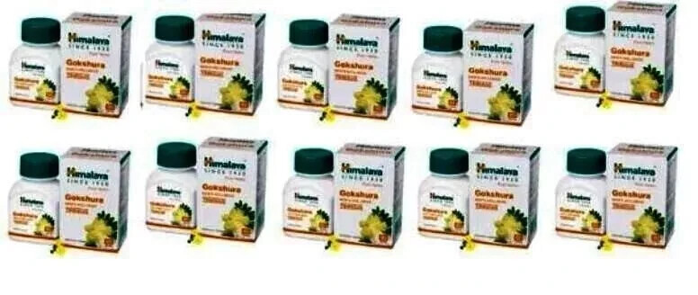 10 X Himalaya Gokshura 600 Tabs For Men Health Exp March 2027