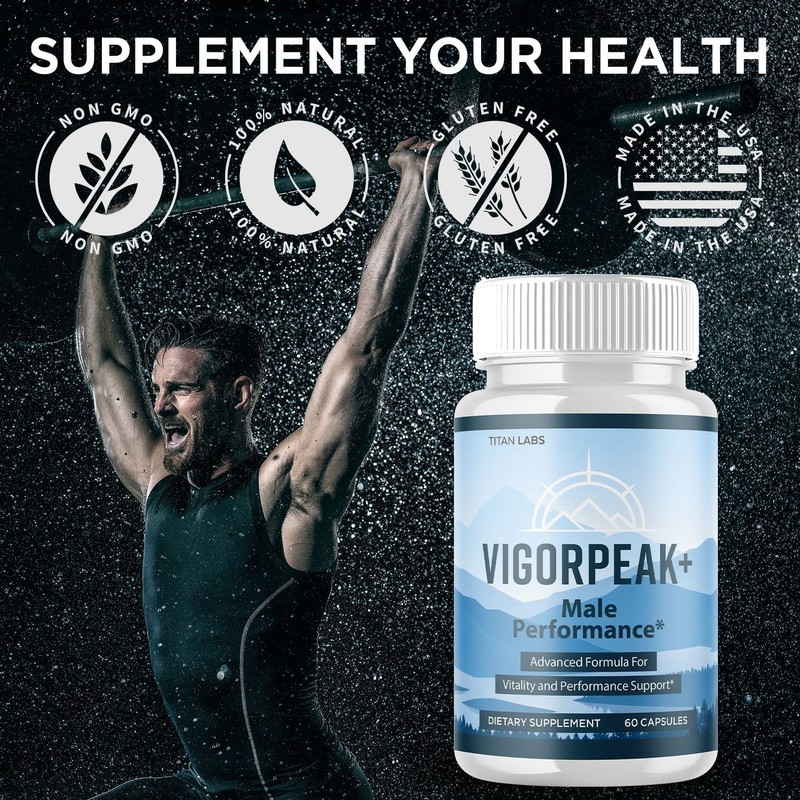(3 Pack) Vigor Peak+ Advanced Male Max Support Supplement Vigorpeak 180 Capsules gallery