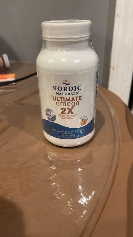 Nordic Naturals Ultimate Omega Lemon Flavour 2150 mg 90 Soft Gels EXP 11/2027