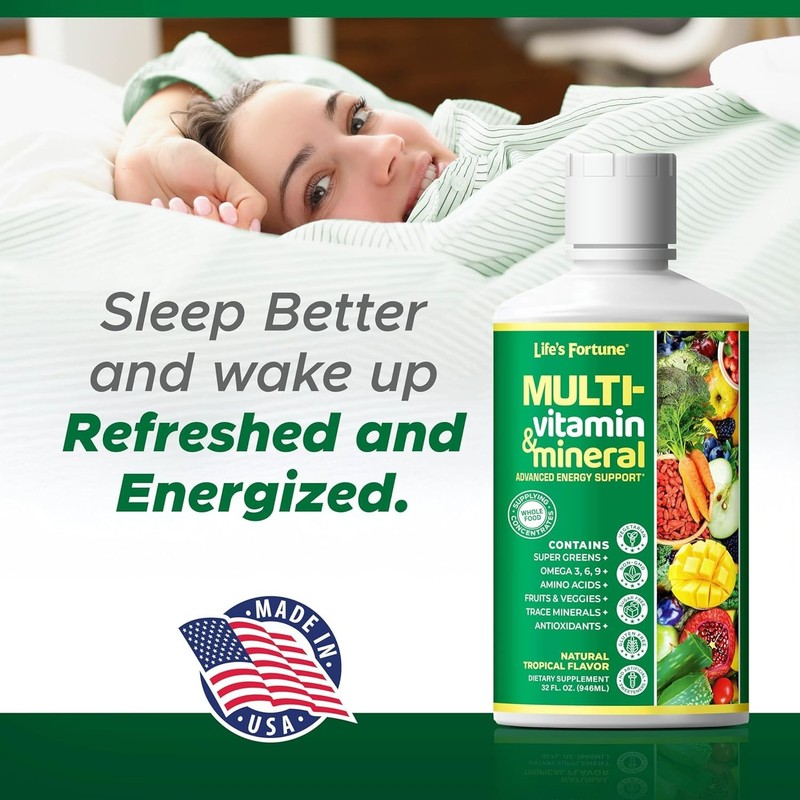Life's Fortune Liquid Multivitamin for Adults, Teens (32 oz, Tropical Flavor) gallery
