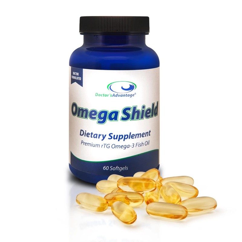 Doctors Advantage Omega Shield Supplement – 60 Softgels, 30-Day Supply – Prem…