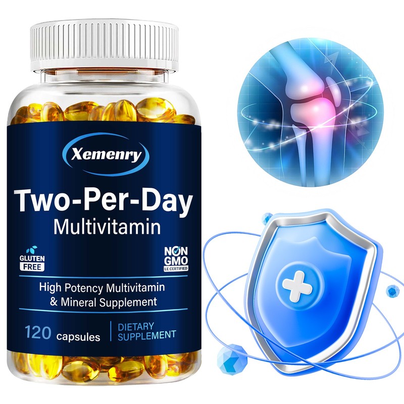 Two-Per-Day- Essential Vitamins, Minerals& Nutrients, Immune Health, Bone Health