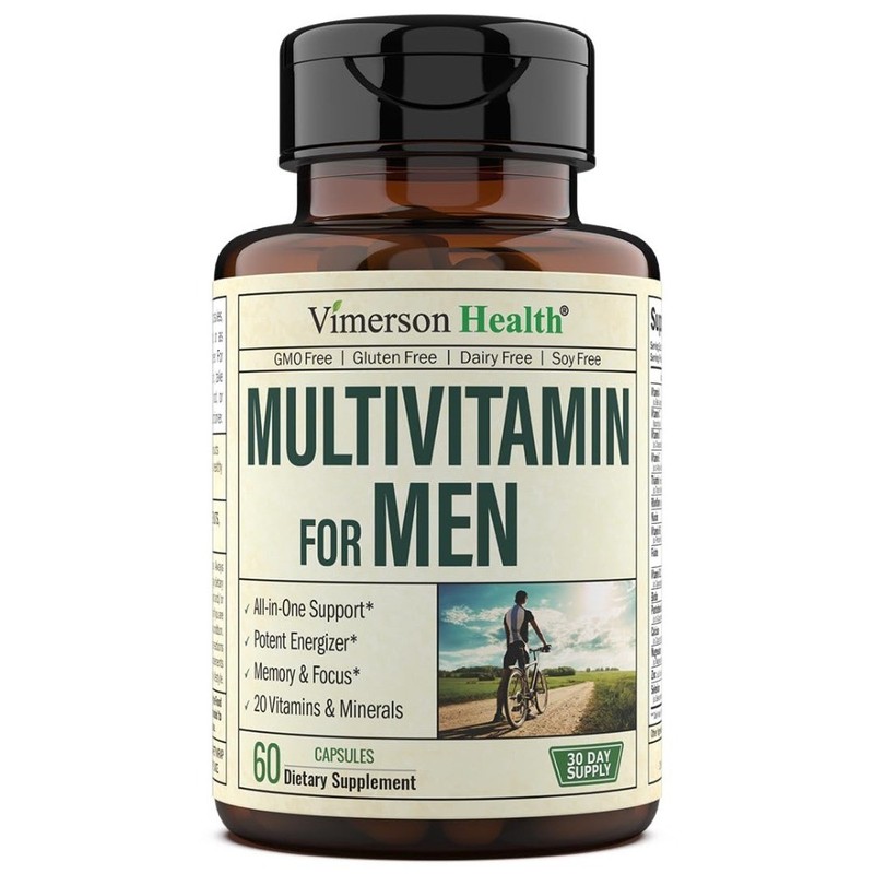 Multivitamin For Men – Daily Mens Multivitamins & Multiminerals With 60 capsules