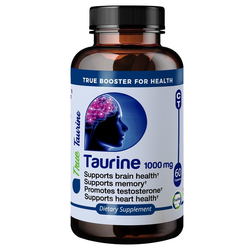 TrueMed Taurine 1000 Mg Supplement 60 Capsules