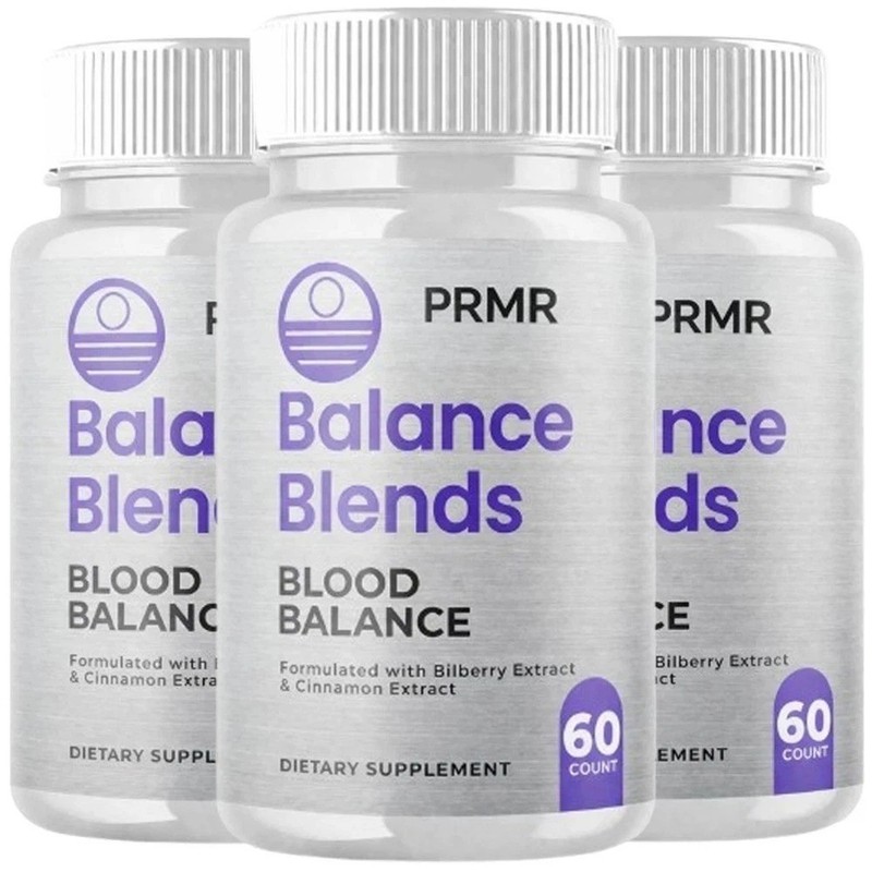 (3 Pack) Balance Blends Advanced Blood Support Supplement BalanceBlends 180 Caps