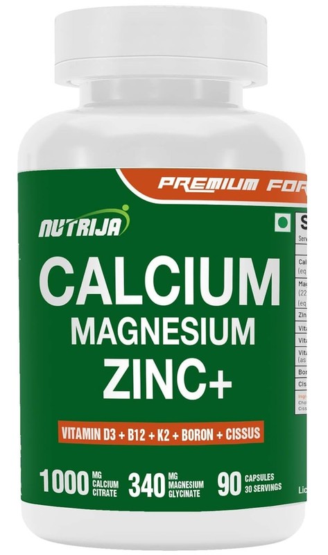 Nutri.Ja Calcium Magnesium Zinc D3 K2 B12 90 Capsules gallery