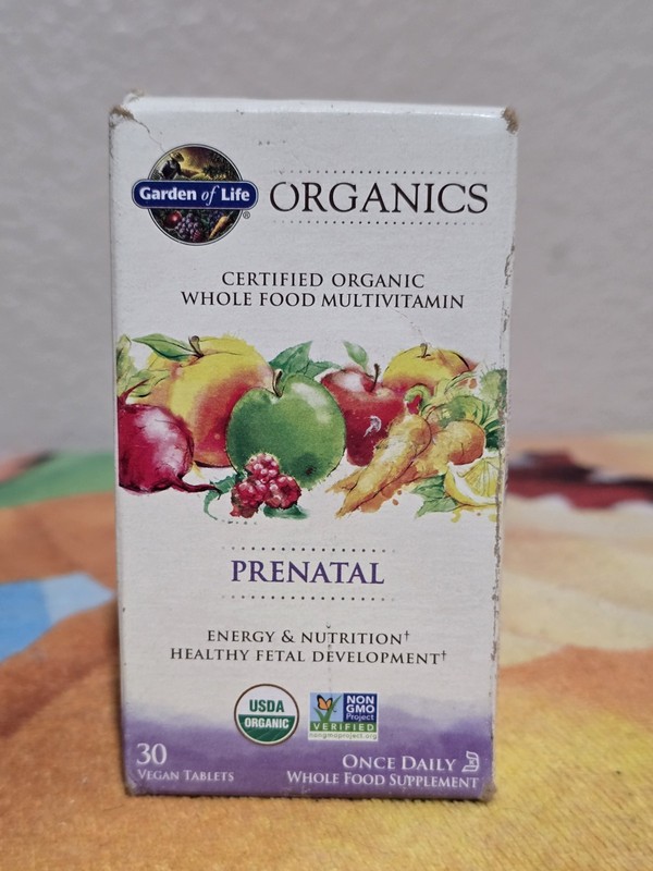 Garden of Life MyKind Organics Prenatal, 30ct Exp 12/2026