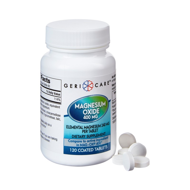Geri-Care Mineral Supplement Tablet 400 mg 1 Bottle(s) 120 per Bottle