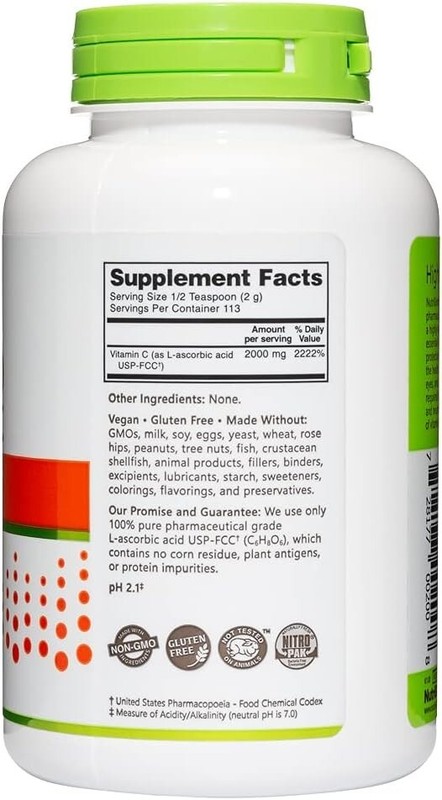 Powerful 8 Oz Antioxidant Vitamin C Supplement for Healthy Skin & Energy Support gallery
