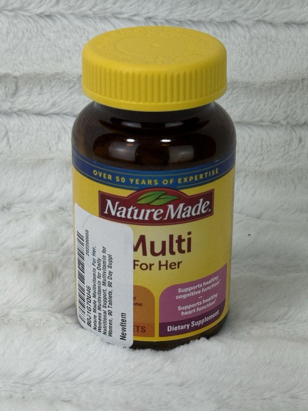 Nature Made Multi For Her 90 Tabs Exp 03/2027