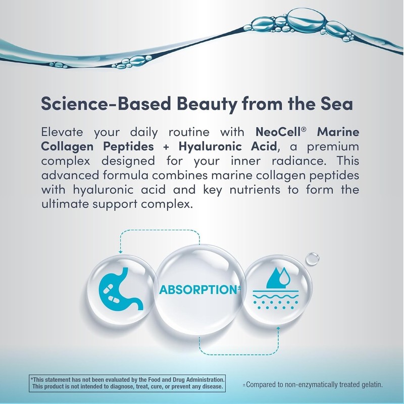 NeoCell - Marine Collagen with Hyaluronic Acid and Vita-Mineral Youth Boost - gallery