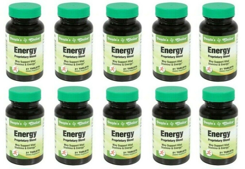 10 People’s Choice Energy Proprieta Blend May Support Vital Stamina&Energy 21CT
