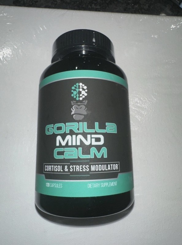 Mind Calm 120 Capsules Calm, Cortisol & Stress Modulator Ex JUL 2026