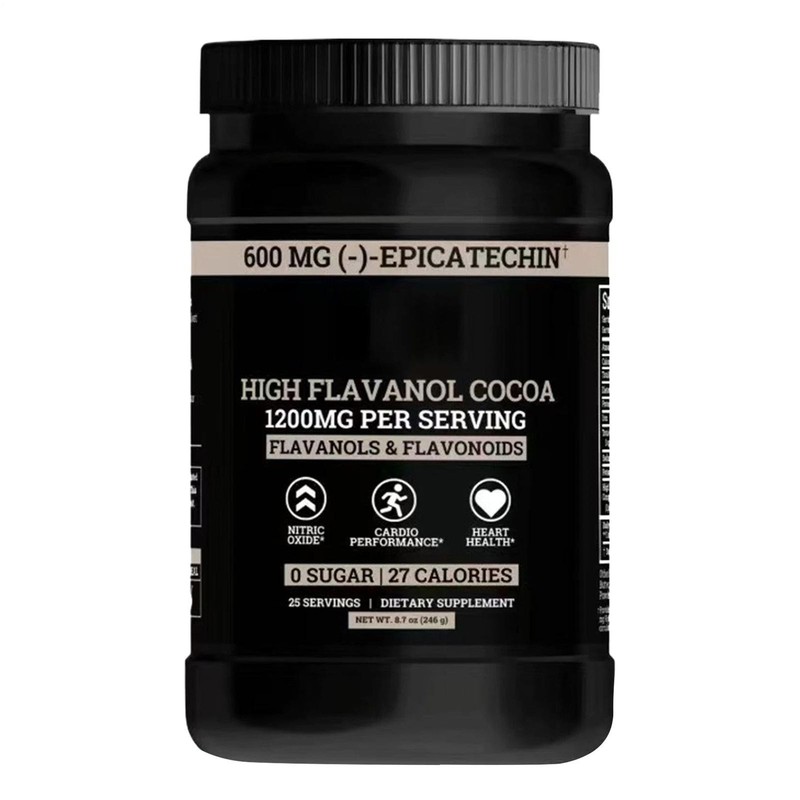 Black Forest High Flavanol Cocoa Powder And Flavonoids Supplements 1200mg NewLbS