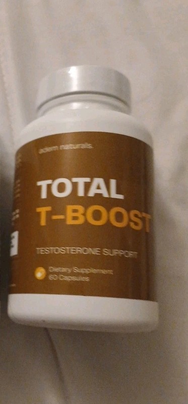 Total T-Boost (1 Bottle) By ADEM NATURALS 60 CAPSULES EACH EXP 3/27