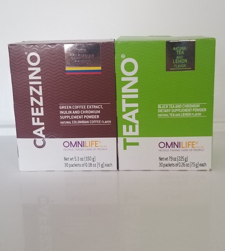 cafezzino + Teatino Limon Weight Control.pack 2 Boxes original Brand Natural.