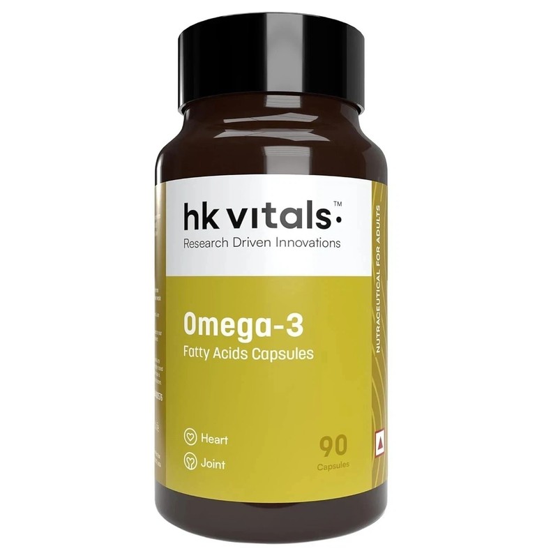HealthKart hk vitals Omega 3 (90 Fish Oil Capsules) Y068