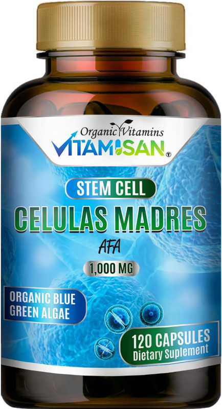 #1 Pastillas de celulas madres naturales para rejuvenecimiento celular mas salud