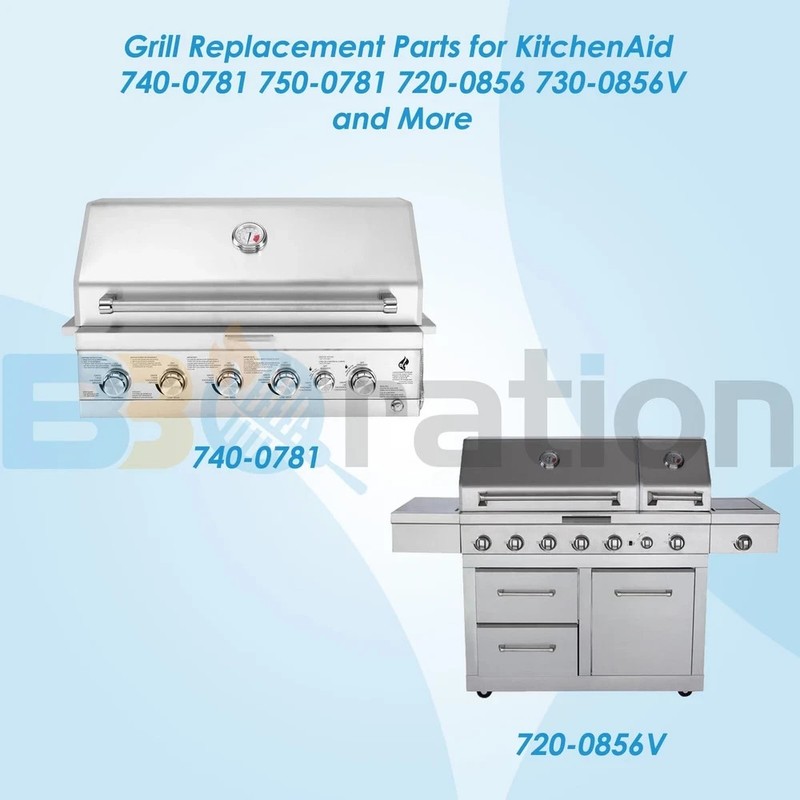 740-0781 Grill Parts for KitchenAid 740-0781 750-0781 720-0856V 720-0856, Coo... gallery