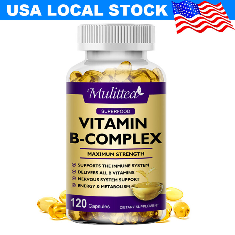 Vitamin B Complex Supplement – Super B Vitamin, Immune Boost, Energy, Metabolism