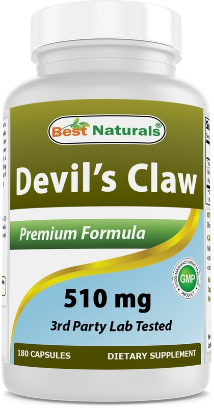 Best Naturals Devil’s Claw 510 mg 180 Capsules