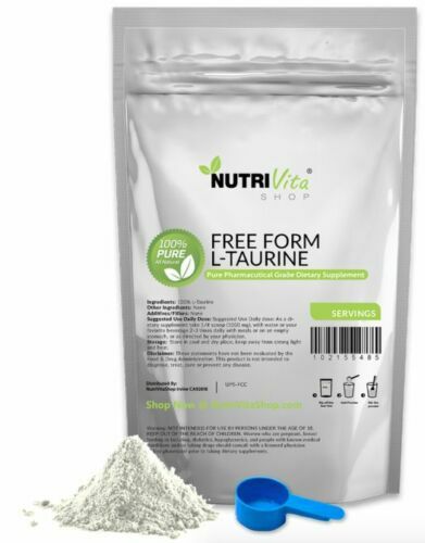 8.8oz (250g) 100% PURE L-TAURINE AMINO ACID POWDER USP GRADE MUSCLE ENERGY