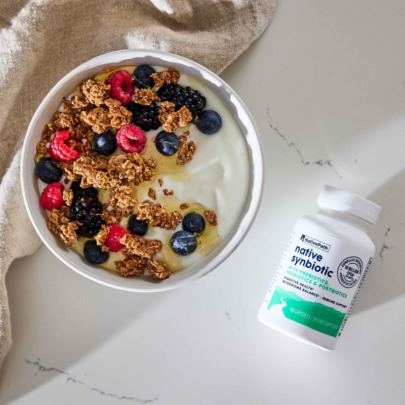 Complete Synbiotic 3-in-1 Gut Health Formula - Pre, Pro & Postbiotics - 10 Billi gallery