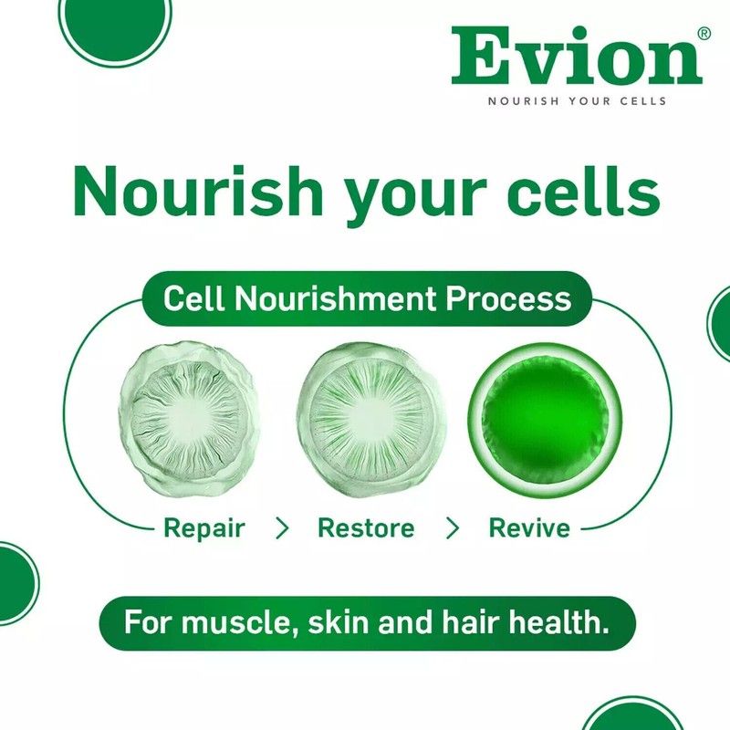 50x Evion 400 Vitamin E Capsules by MERCK Face Hair Skin Nails ANTIOXIDANT gallery