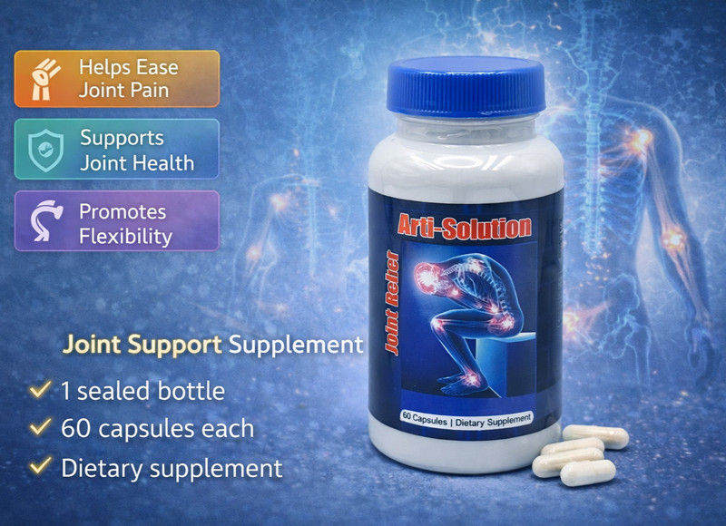 Arti-Solution Joint Support Supplement Mobility & Flexibility Arthritis Care