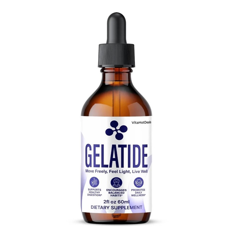(5 Pack) Gelatide Drops Advanced Health & Fitness Vitamin Gela Tide 150 Servings gallery