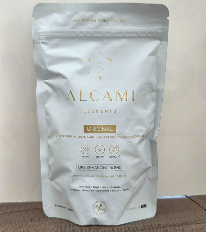 alcami elements Mushroom Coffee Creamer Superfood - Energy, Focus, Mood - 30 svg gallery