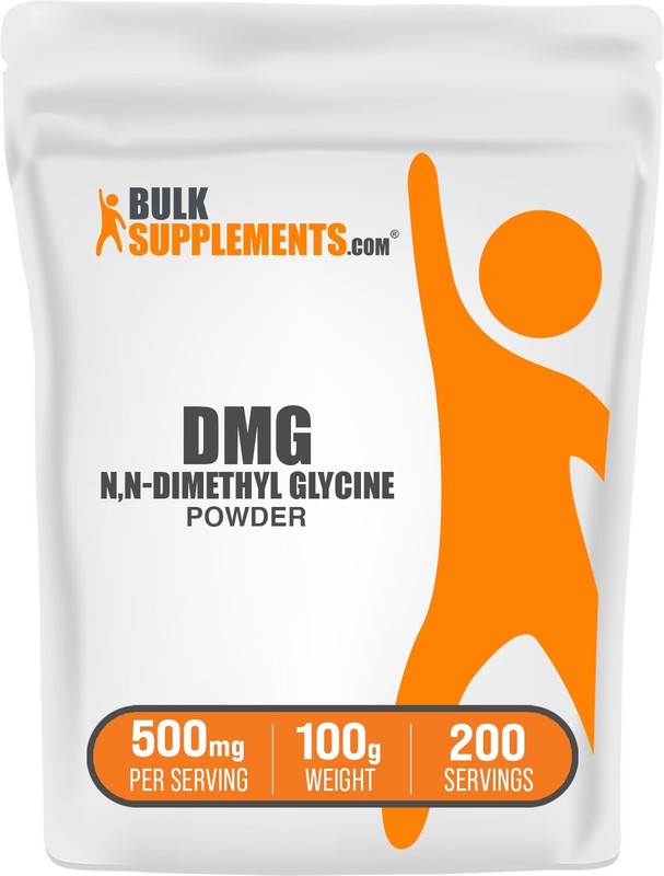 BulkSupplements N-Dimethyl Glycine HCL (DMG) Powder 100g – 500mg Per Serving
