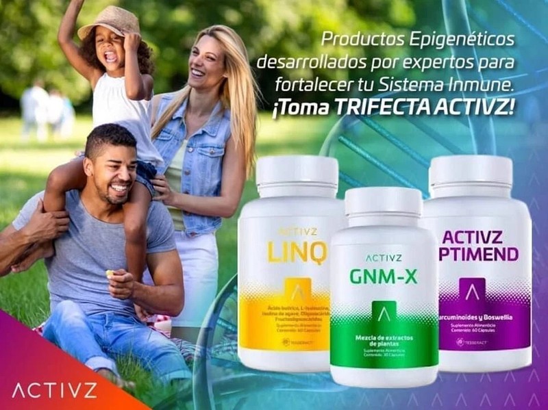 AUTHENTIC ACTIVZ TRIFECTA 3 bottles set LINQ + GNMX + OPTIMEND EXP 11/2026+