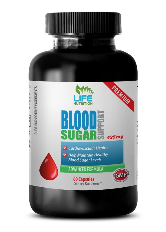 Improves Blood Flow Pills – Blood Sugar Support 425mg – Vitamin C 1000 1B