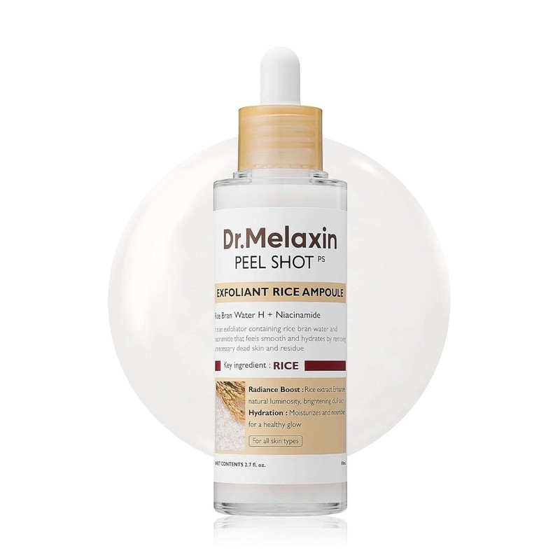 [ Dr.Melaxin ] Peel Shot Glow White Rice Peeling Ampoule 80ml / 2.7 fl.oz.
