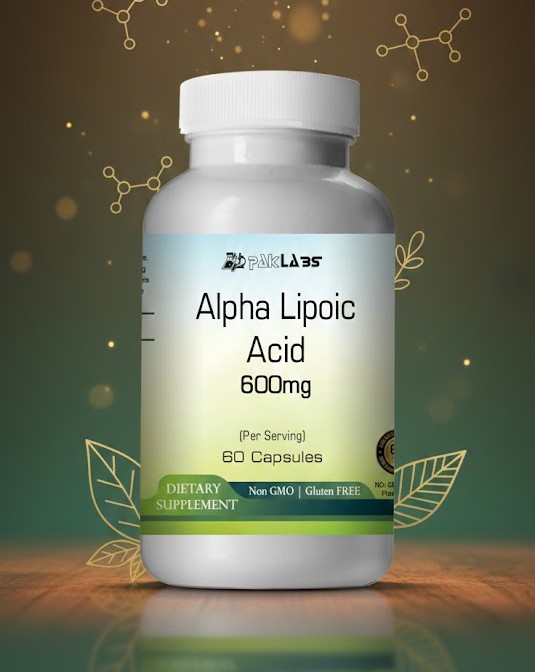 Alpha Lipoic Acid Capsules – 600mg Serving – Super Potency