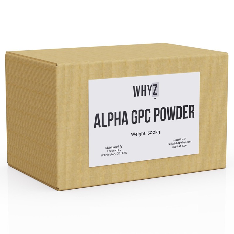 Wholesale Alpha GPC Choline Powder, 500 kg (1101 lbs) Bulk