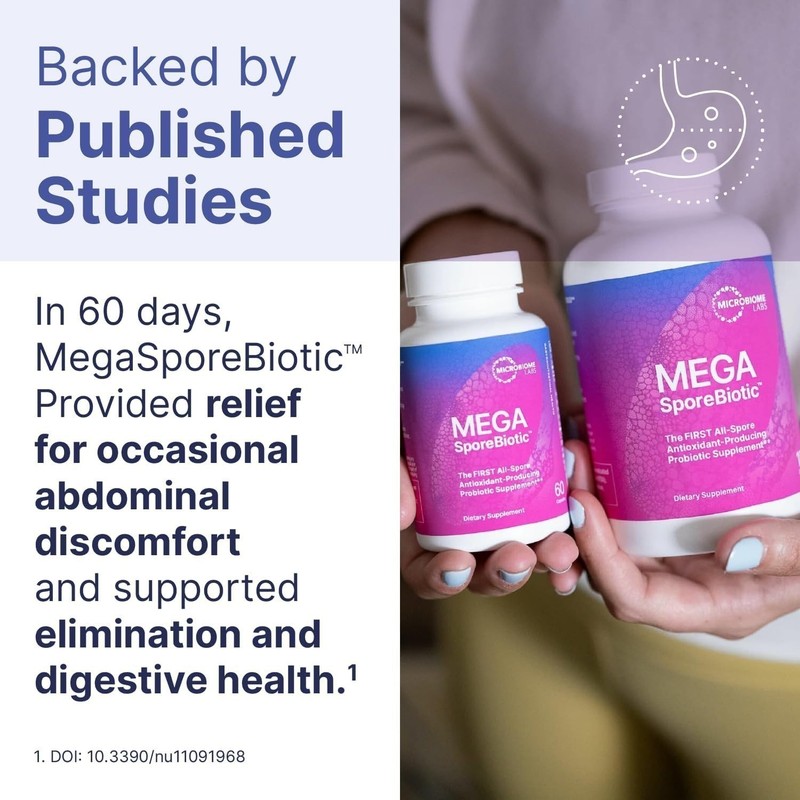 1-3PACK Microbiome Labs MegaSporeBiotic | Spore-Based Probiotic for Gut Health gallery