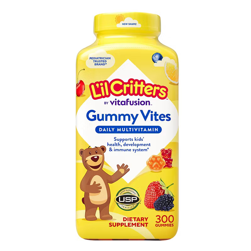 Lil Critters Gummy Vites Kids Multivitamin Gummies 300 Ct Vitafusion EXP:08/27