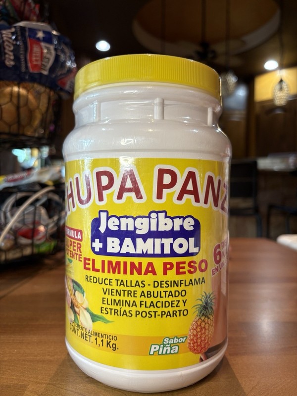 Chupa Pansa Suplemento Alimenticio 2.2 lbs Bote Grande