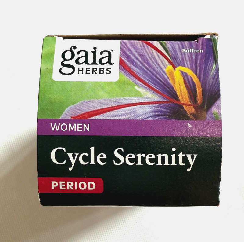 Gaia Herbs Women Cycle Support Period 60 Vegan Liquid Caps Non-Gmo Exp: 07/26 gallery