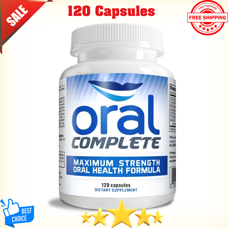 Oral Complete, Dental Probiotics, Bad Breath Treatment Halitosis Tonsil , 120 Ct