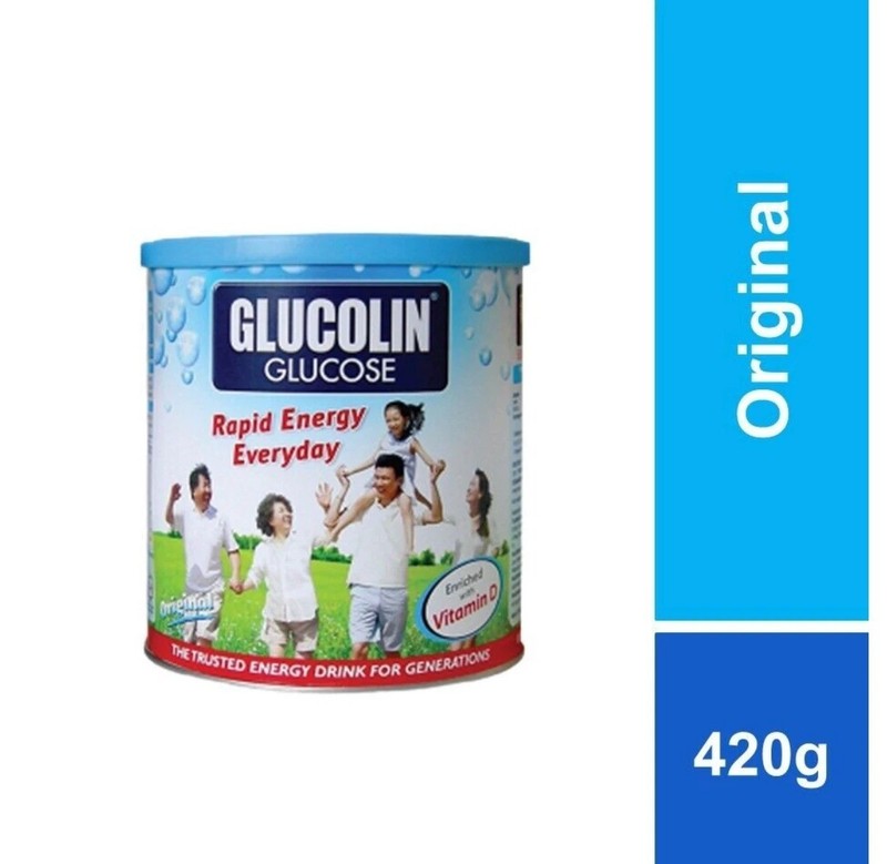 Glucolin Glucose Rapid Energy Enriched with Vitamin Original Flavour (10 X 420g)