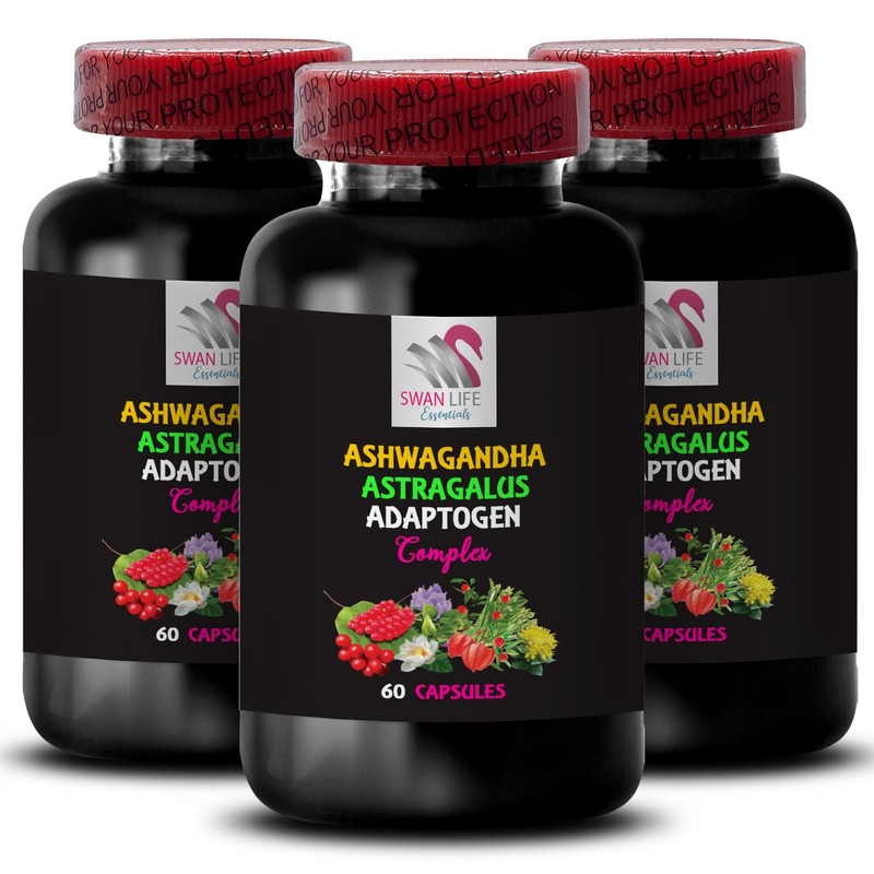 Serene Mindset – ADAPTOGEN COMPLEX – Natural Resilience 3 Bottles 180 Capsules