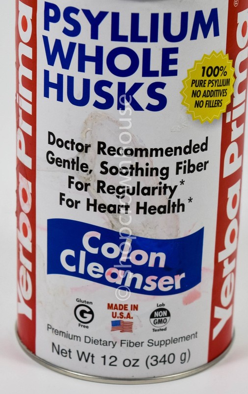 1 YERBA PRIMA Psyllium Whole Husks 12oz COLON CLEANSER Powder supplement 12/2027