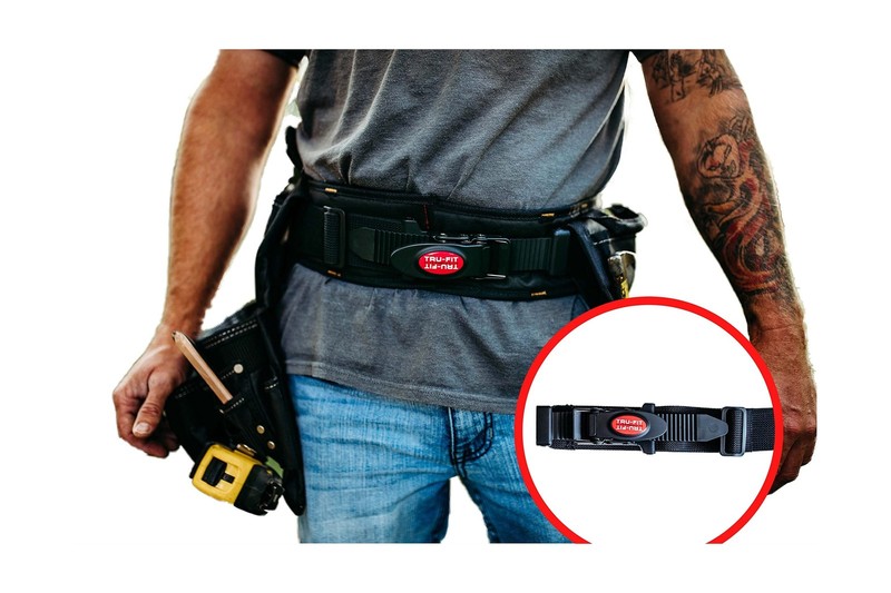 TRU-FIT TOOL BELTS ALUMINUM - TRU RATCHETING BUCKLE WITH QUICK ... USA FAST SHIP gallery